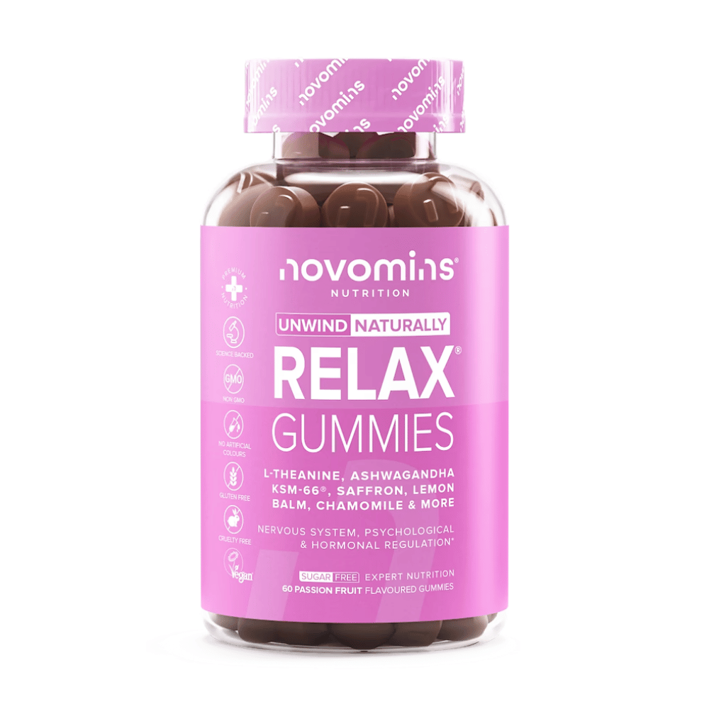 Novomins Relax Gummies 60's- Lillys Pharmacy and Health Store