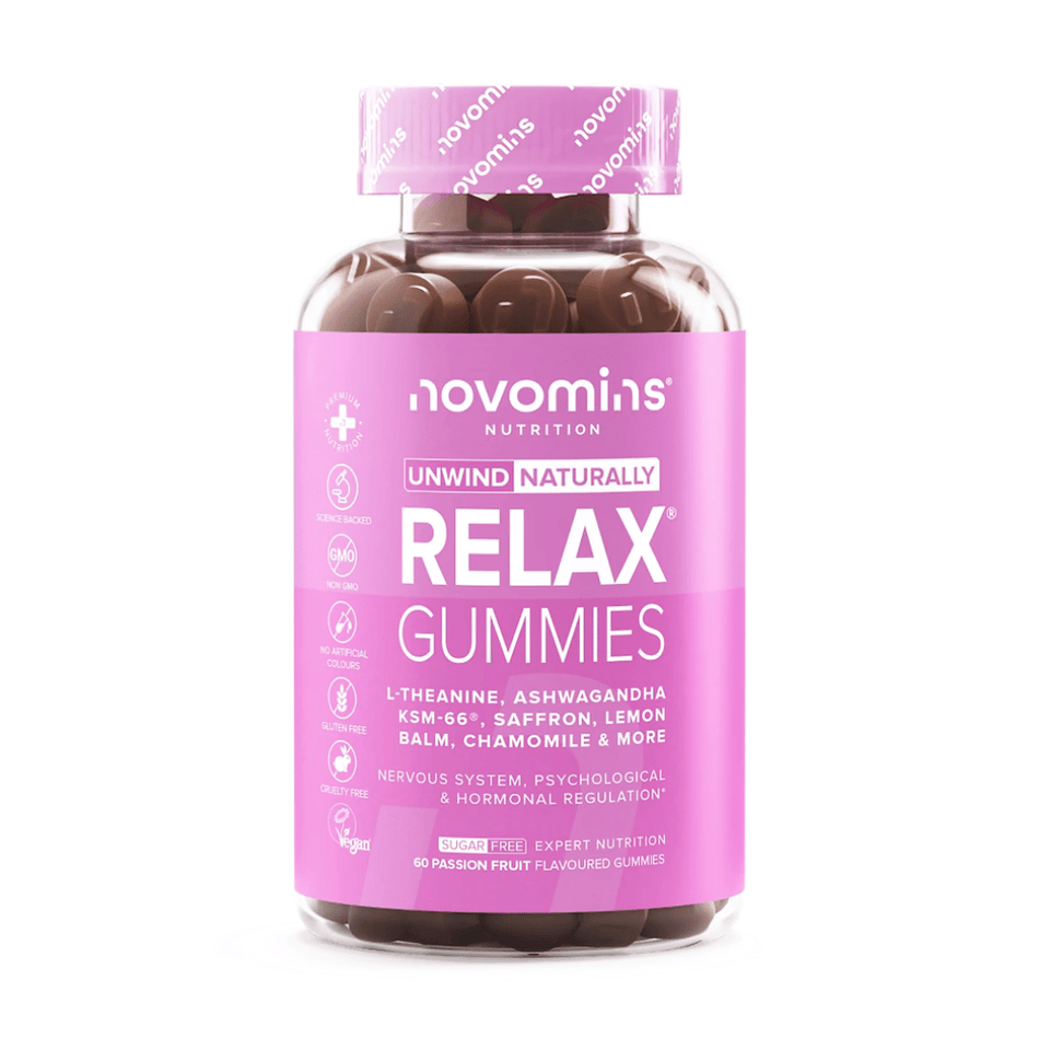 Novomins Relax Gummies 60's- Lillys Pharmacy and Health Store