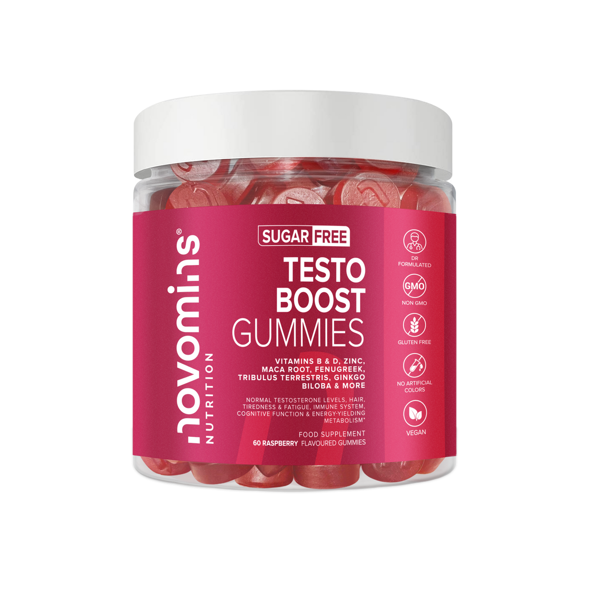 Novomins Testo-Boost Gummies- Lillys Pharmacy and Health Store
