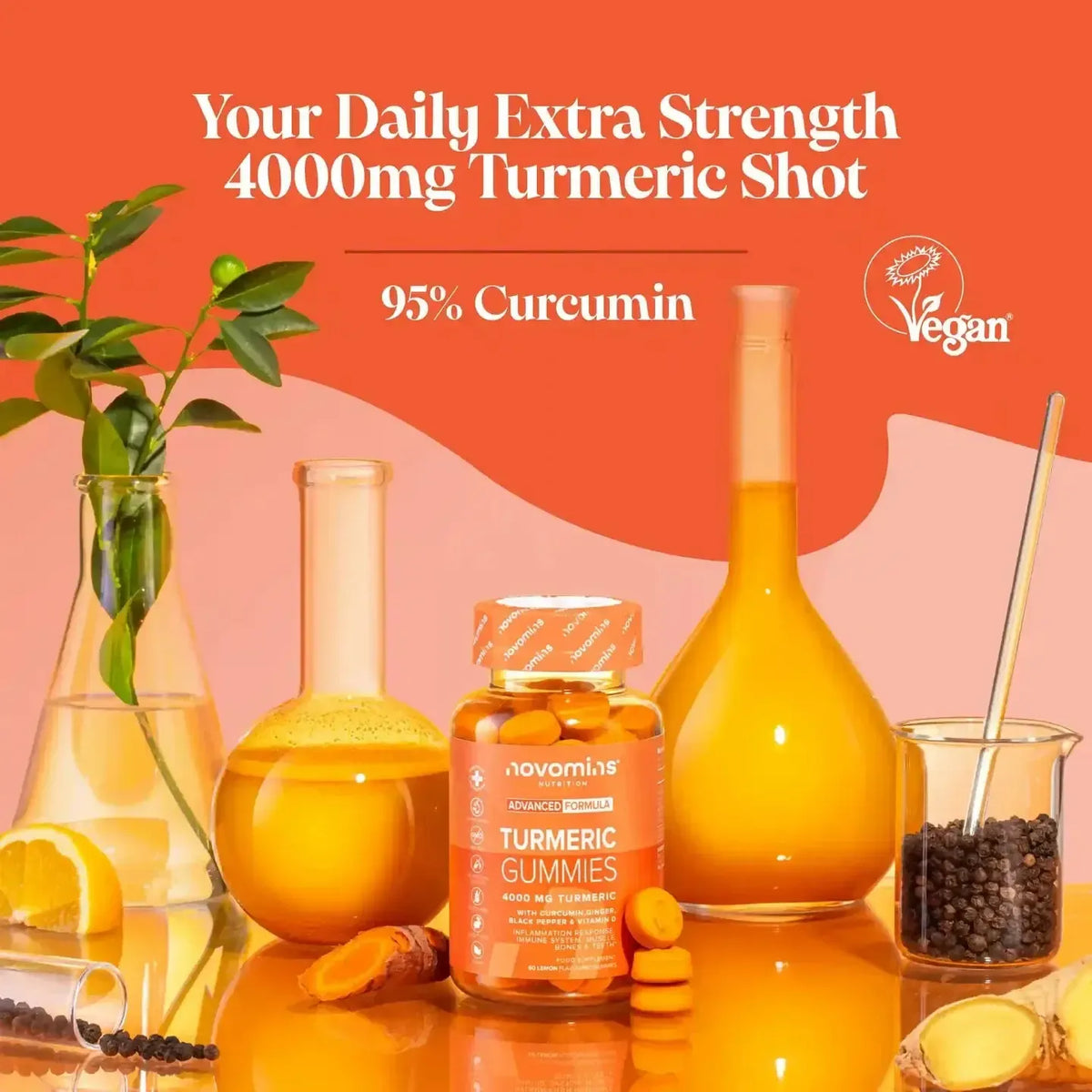 Novomins Turmeric Gummies- Lillys Pharmacy and Health Store