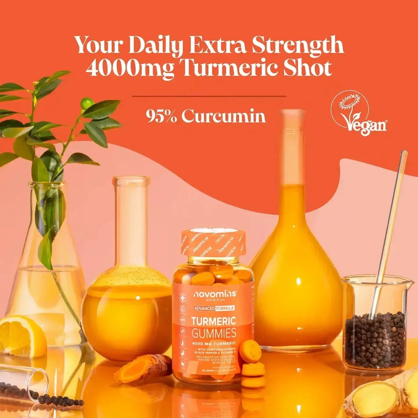 Novomins Turmeric Gummies- Lillys Pharmacy and Health Store