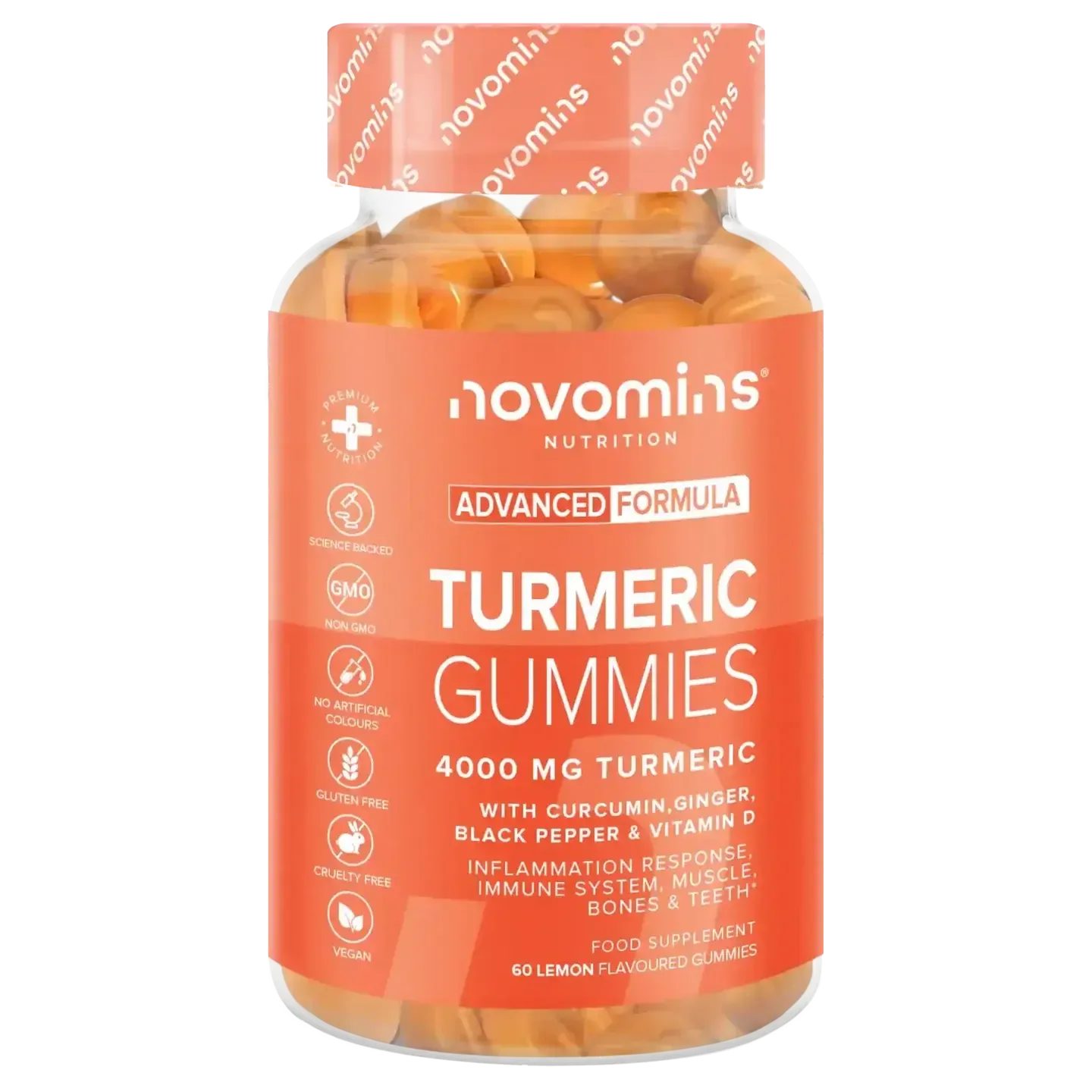 Novomins Turmeric Gummies- Lillys Pharmacy and Health Store