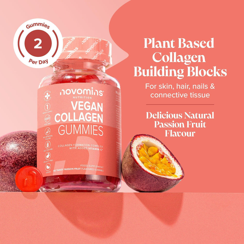 Novomins Vegan Collagen Gummies- Lillys Pharmacy and Health Store