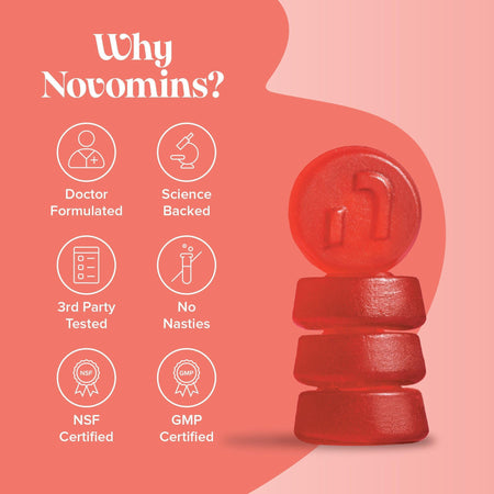 Novomins Vegan Collagen Gummies- Lillys Pharmacy and Health Store
