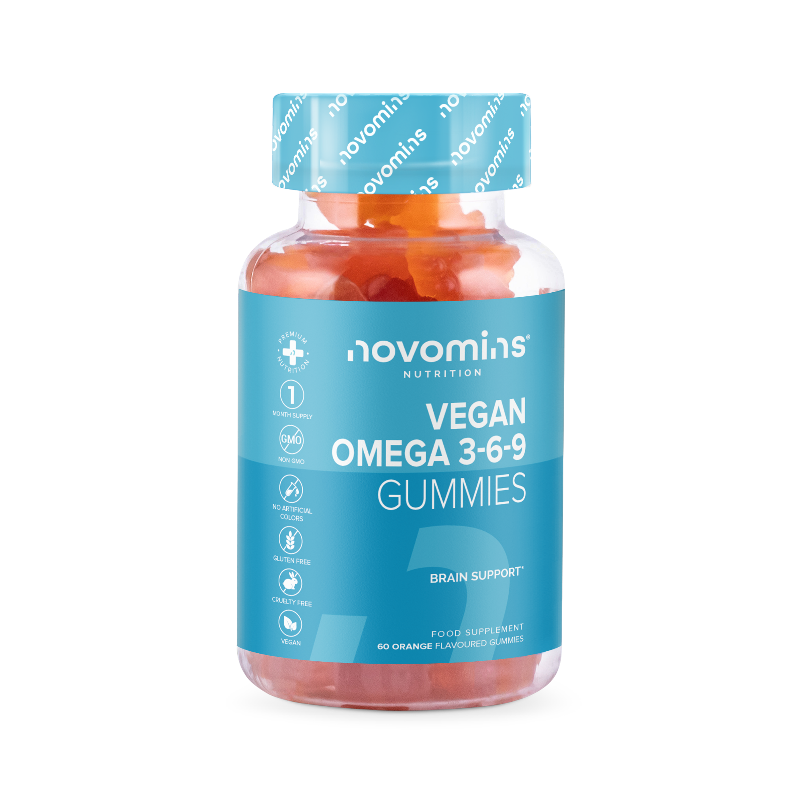 Novomins Vegan Omega 3-6-9 Gummies- Lillys Pharmacy and Health Store