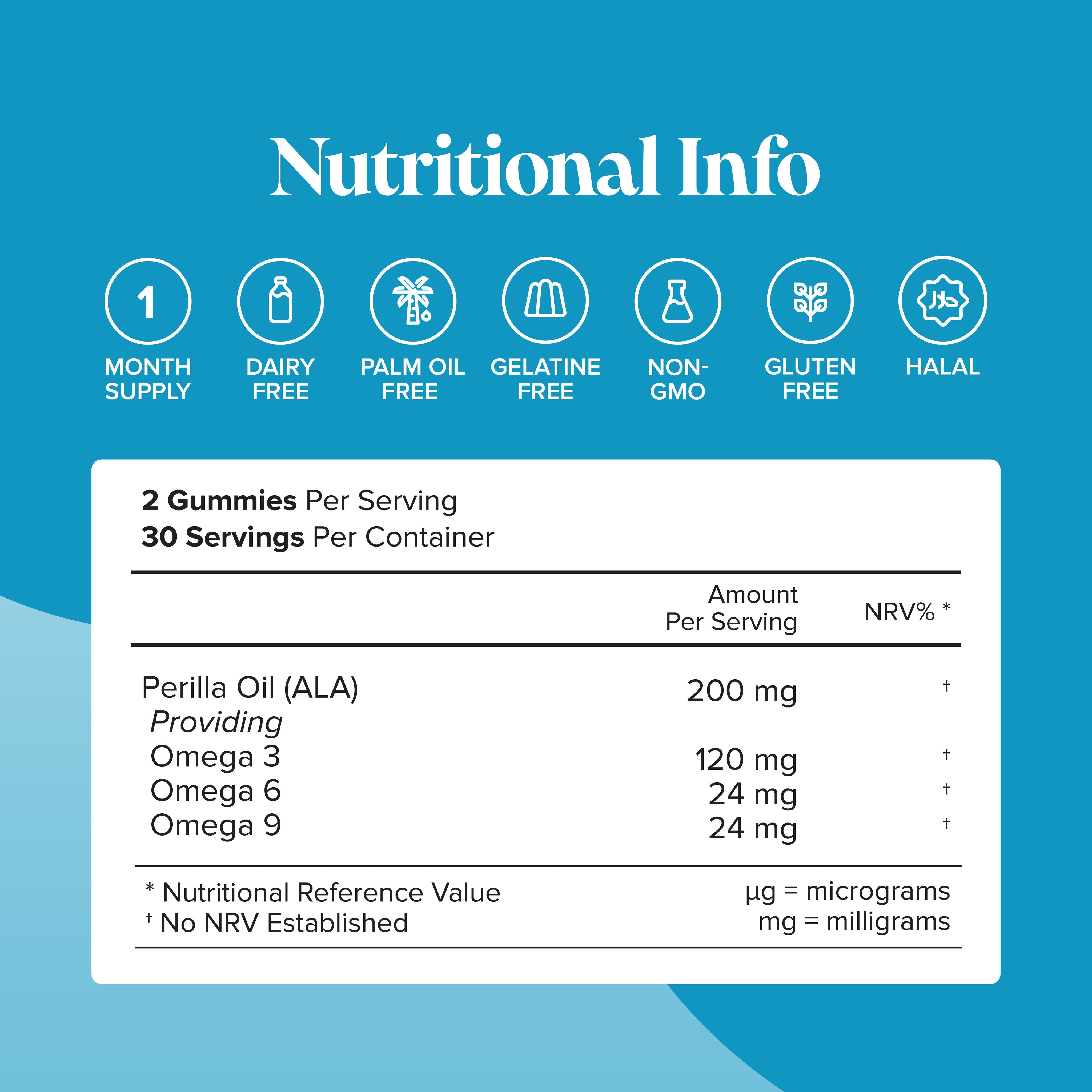 Novomins Vegan Omega 3-6-9 Gummies- Lillys Pharmacy and Health Store