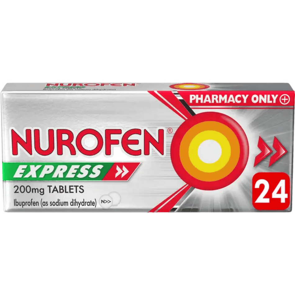 Nurofen Express 200mg Tablets 24's- Lillys Pharmacy and Health Store
