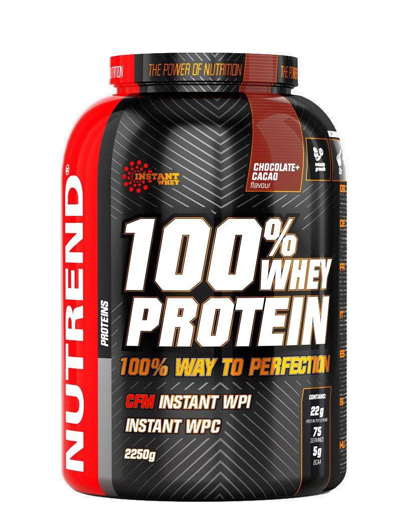 Nutrend 100% Whey Protein, Chocolate Cocoa - 2250g