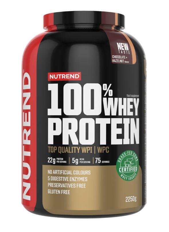 Nutrend 100% Whey Protein, Chocolate & Hazelnut - 2250g