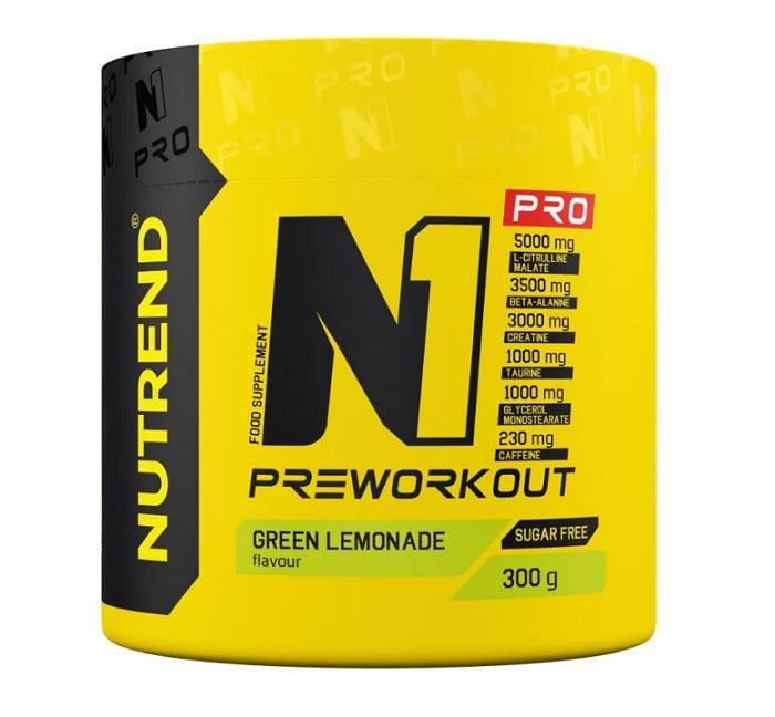 Nutrend N1 Pro Pre - Workout, Green Lemonade - 300g