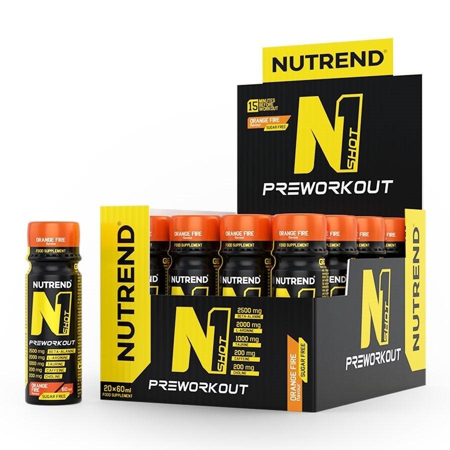 Nutrend N1 Shot, Orange Fire - 20 x 60 ml