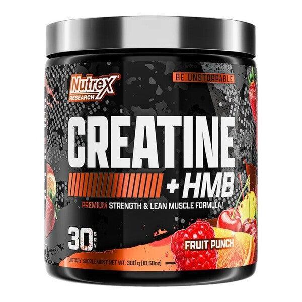 Nutrex Creatine + HMB, Fruit Punch - 300g - Lilly’s Pharmacy & Health Store