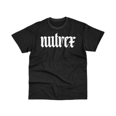 Nutrex Gothic Logo T - Shirt, Black - Medium - Lilly’s Pharmacy & Health Store