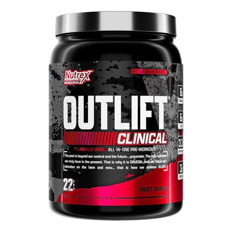 Nutrex OutLift Clinical, Fruit Punch - 636g