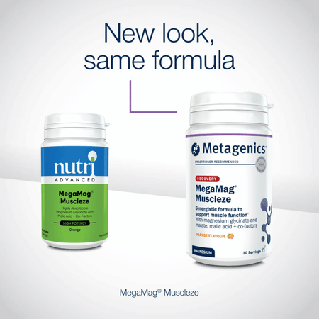 Nutri Advanced MegaMag Muscleze (orange) 30 Servings- Lillys Pharmacy and Health Store