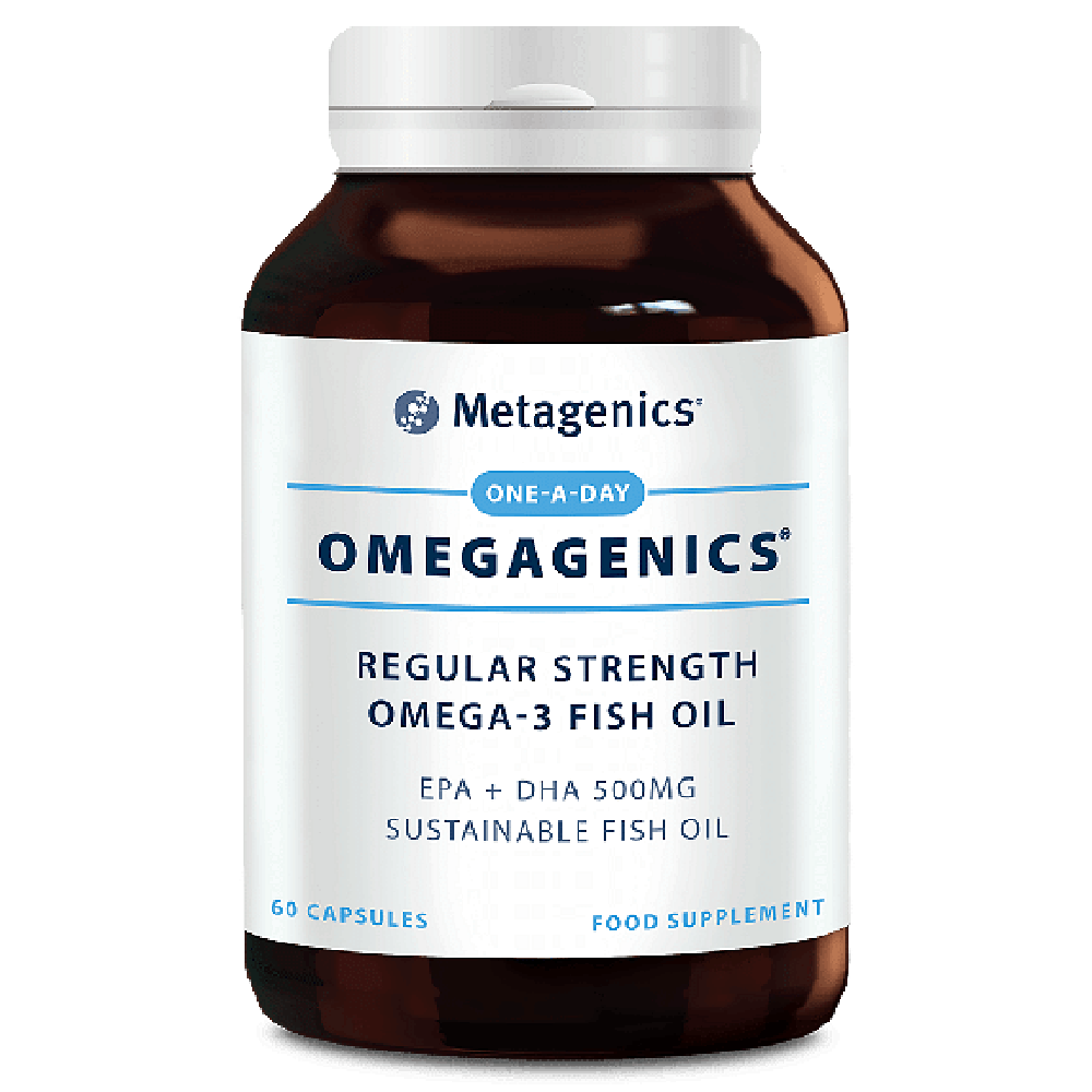 Nutri Advanced OmegaGenics Regular Strength Omega-3 Fish Oil 60 Caps- Lillys Pharmacy and Health Store