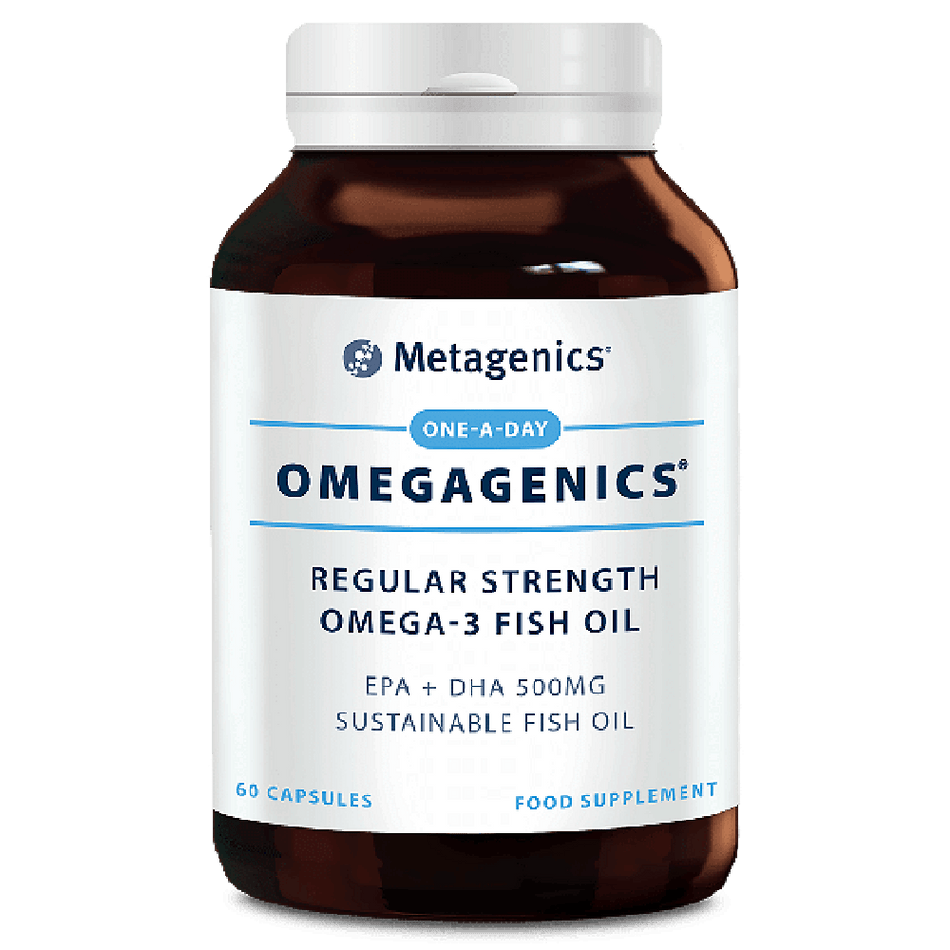 Nutri Advanced OmegaGenics Regular Strength Omega-3 Fish Oil 60 Caps- Lillys Pharmacy and Health Store