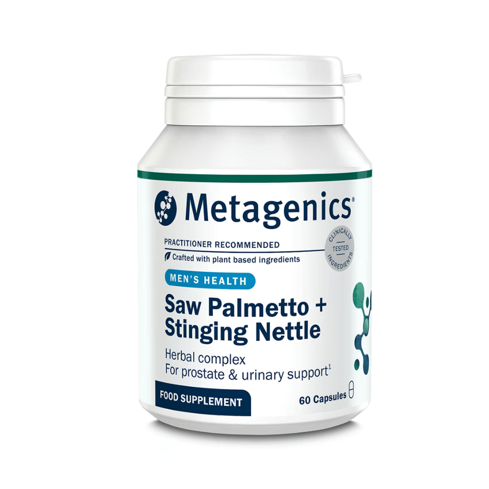 Nutri Advanced Saw Palmetto + Stinging Nettle Complex 60 Caps- Lillys Pharmacy and Health Store
