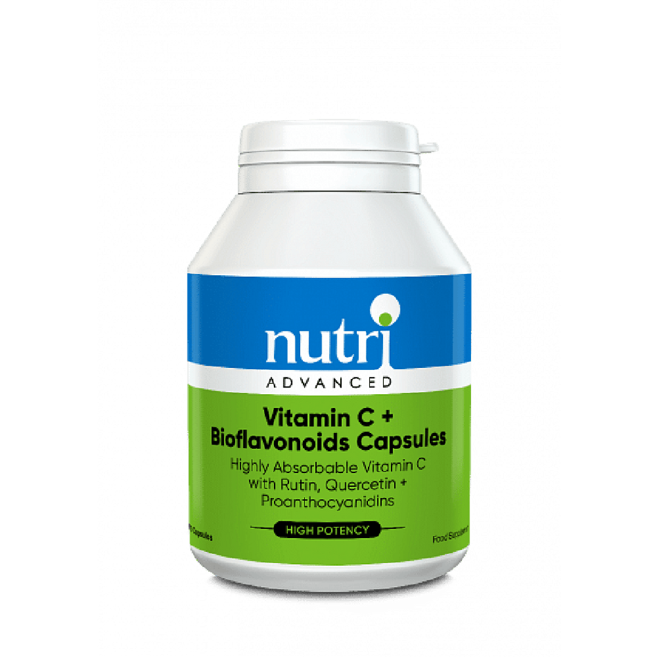 Nutri Advanced Vitamin C + Bioflavonoids 100 Caps- Lillys Pharmacy and Health Store