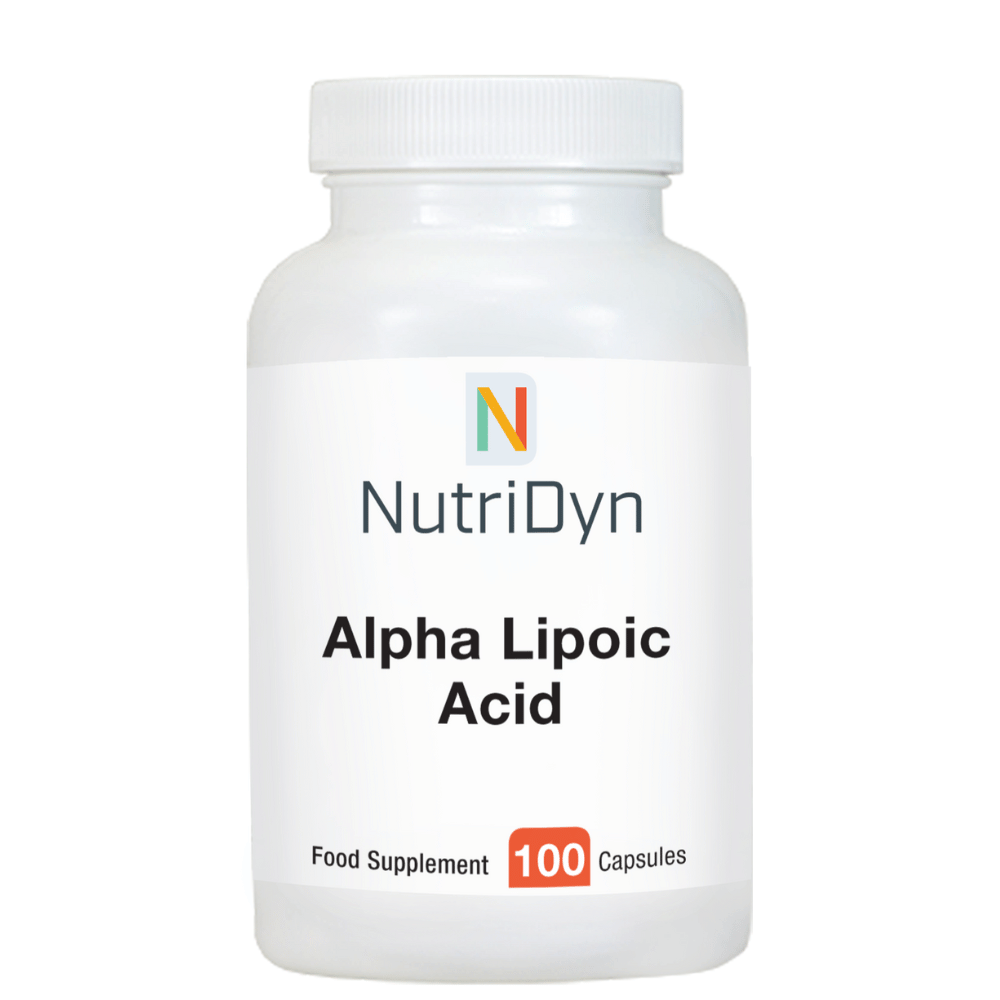 NutriDyn Alpha Lipoic Acid 100 Caps- Lillys Pharmacy and Health Store