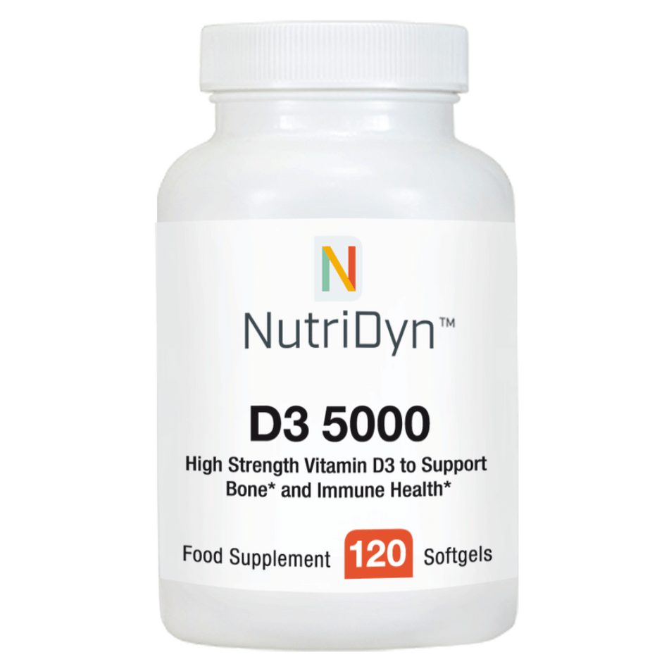 NutriDyn D3 5000 120 Softgels- Lillys Pharmacy and Health Store
