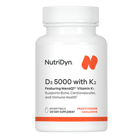 NutriDyn D3 5000 with K2 60 Softgels- Lillys Pharmacy and Health Store