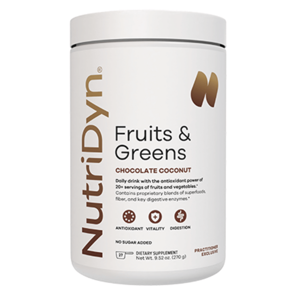 NutriDyn Fruits and Greens (Chocolate Coconut)*300 g- Lillys Pharmacy and Health Store