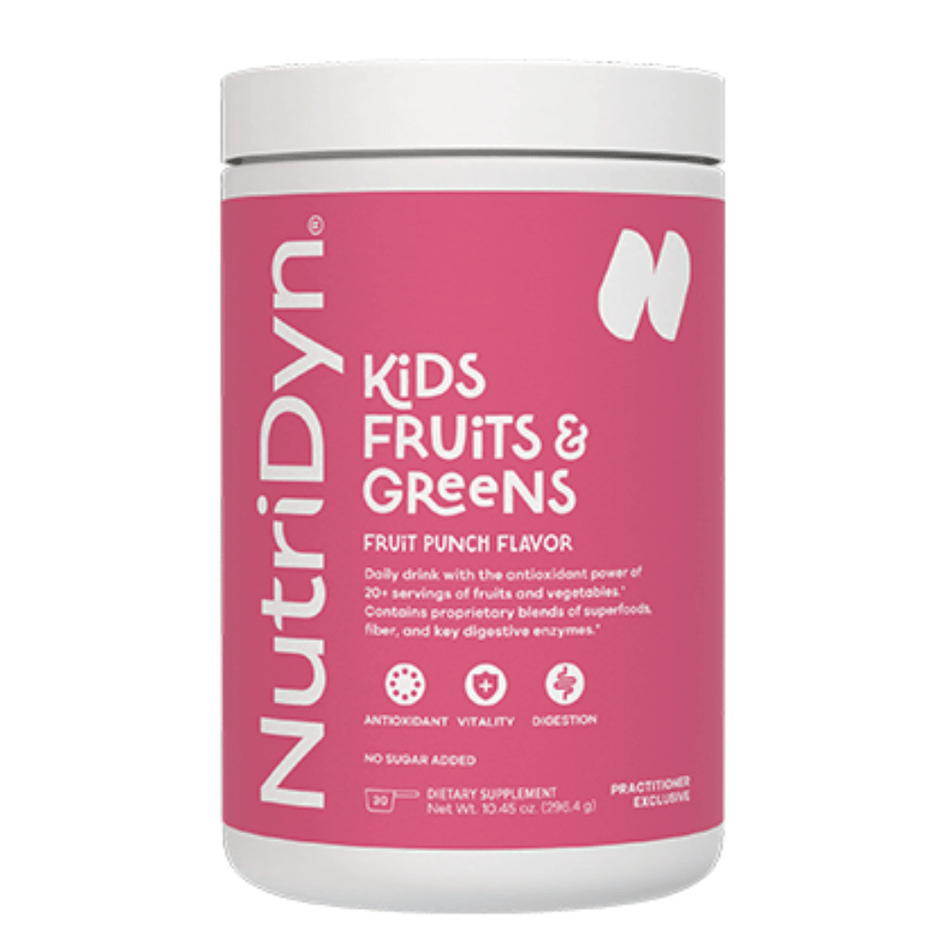 NutriDyn Fruits and Greens Kids (Fruit Punch)*296 g- Lillys Pharmacy and Health Store