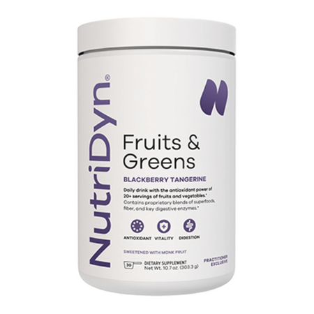NutriDyn Fruits and Greens with Monk Fruit (Blackberry Tangerine)*303 g- Lillys Pharmacy and Health Store