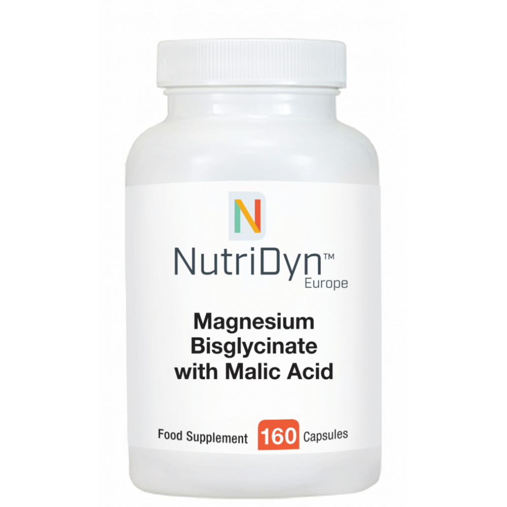 NutriDyn Magnesium Bisglycinate & Malic Acid 160 Caps- Lillys Pharmacy and Health Store