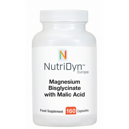 NutriDyn Magnesium Bisglycinate & Malic Acid 160 Caps- Lillys Pharmacy and Health Store