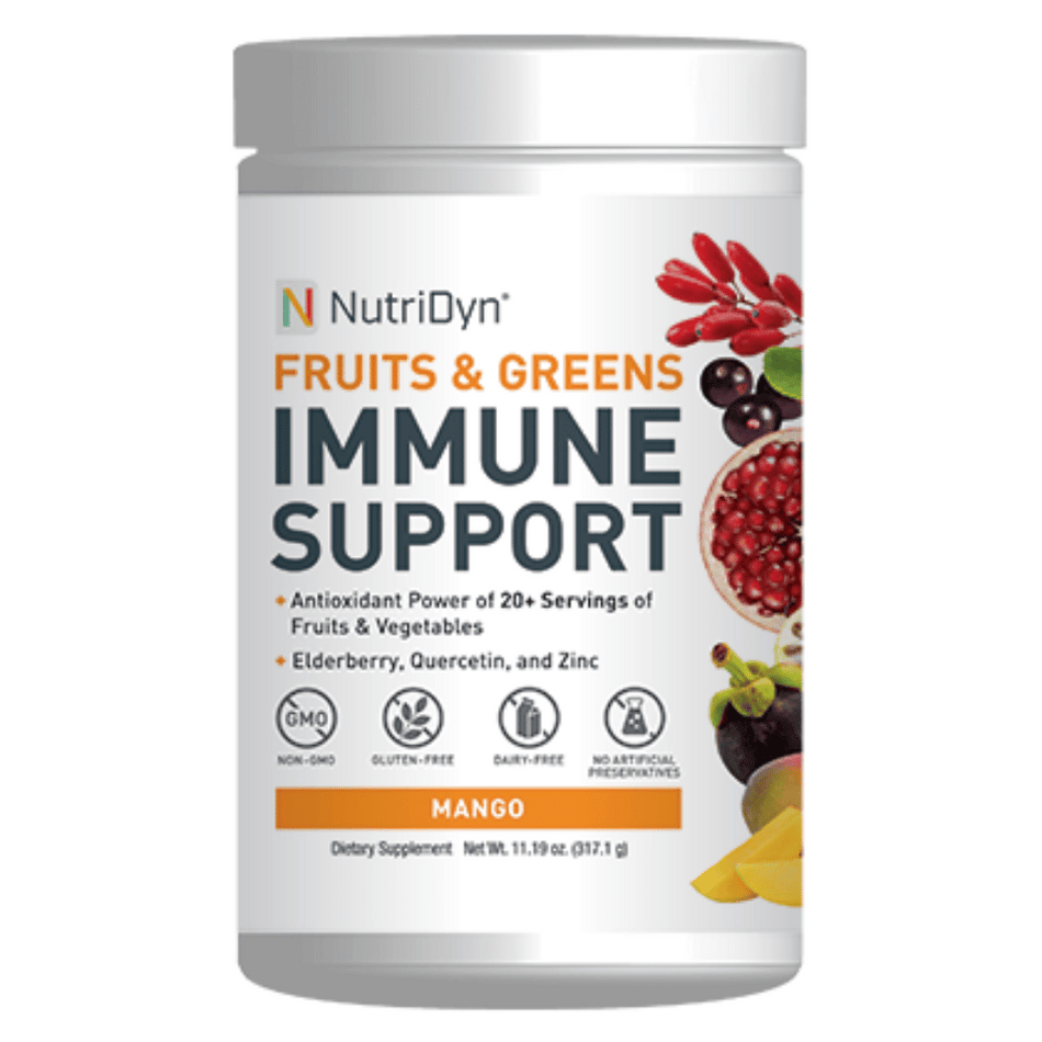 NutriDyn NutriDyn Fruits and Greens Immune Support (Mango)*317 g- Lillys Pharmacy and Health Store