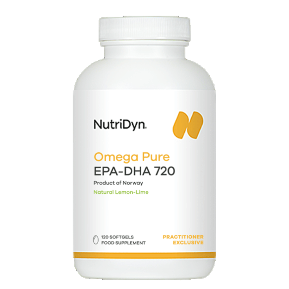 NutriDyn Omega Pure EPA-DHA 720 120 Softgels- Lillys Pharmacy and Health Store