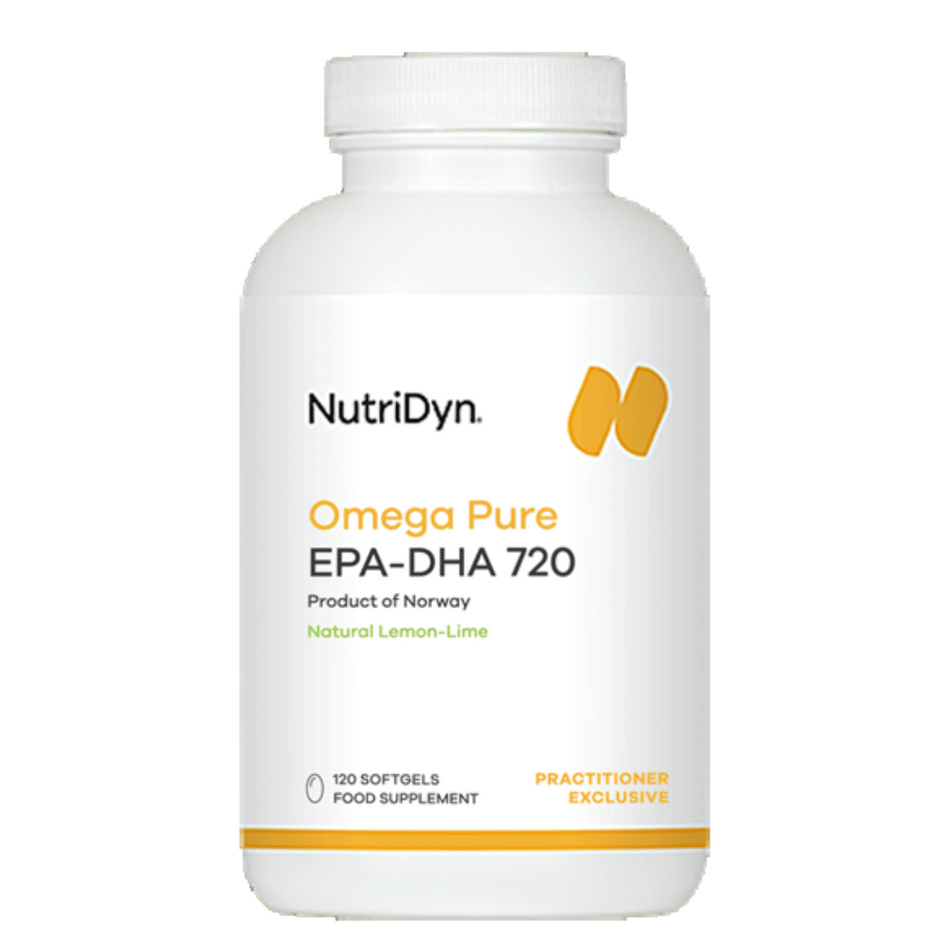 NutriDyn Omega Pure EPA-DHA 720 120 Softgels- Lillys Pharmacy and Health Store