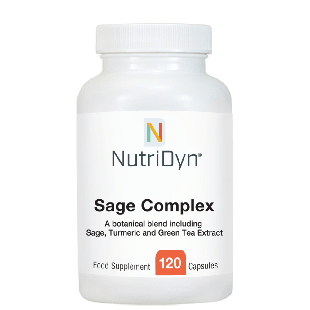 NutriDyn Sage Complex 120 Caps- Lillys Pharmacy and Health Store