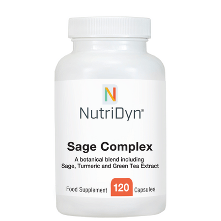 NutriDyn Sage Complex 120 Caps- Lillys Pharmacy and Health Store