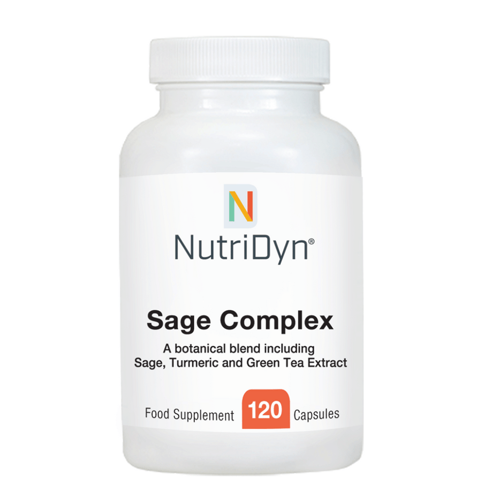 NutriDyn Sage Complex 120 Caps- Lillys Pharmacy and Health Store