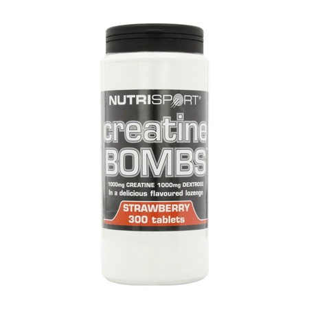 NutriSport Creatine Bombs Strawberry 300- Lillys Pharmacy and Health Store