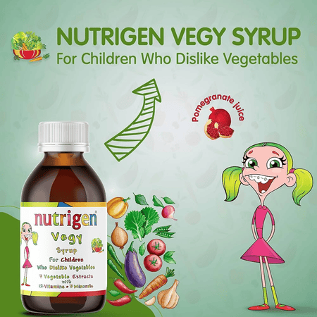Nutrigen Childrens Vegy Syrup 200ml- Lillys Pharmacy and Health Store