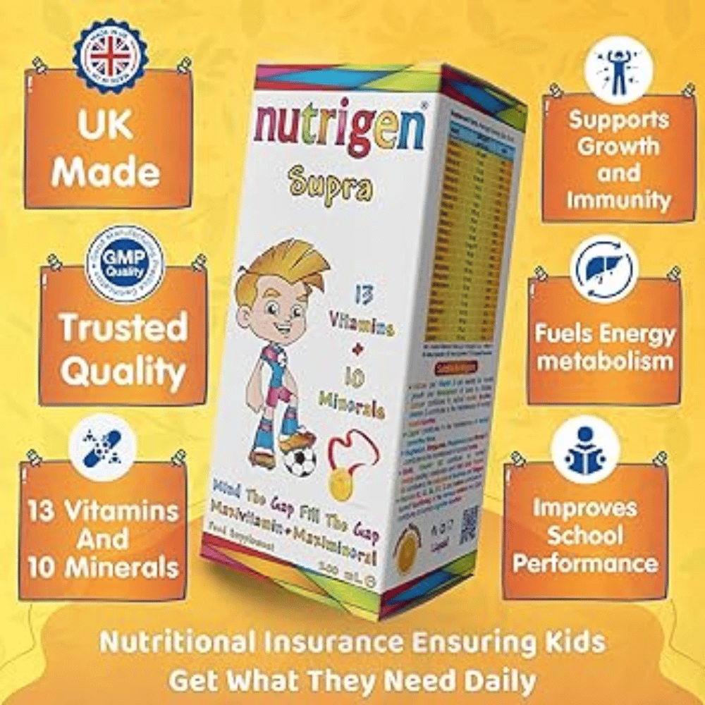 Nutrigen Supra Syrup 200ml- Lillys Pharmacy and Health Store