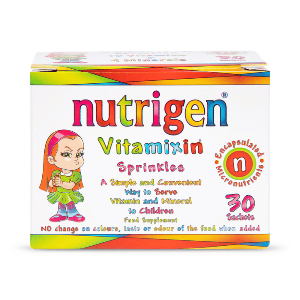 Nutrigen Vitamixin Sprinkles – multivitamin and Mineral Powder 30 sachets- Lillys Pharmacy and Health Store