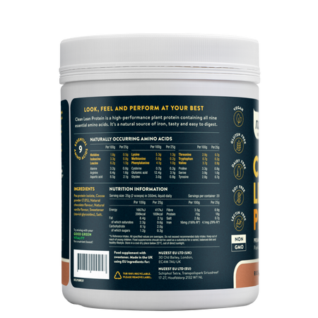 Nuzest Clean Lean Protein Rich Chocolate - 500g- Lillys Pharmacy and Health Store