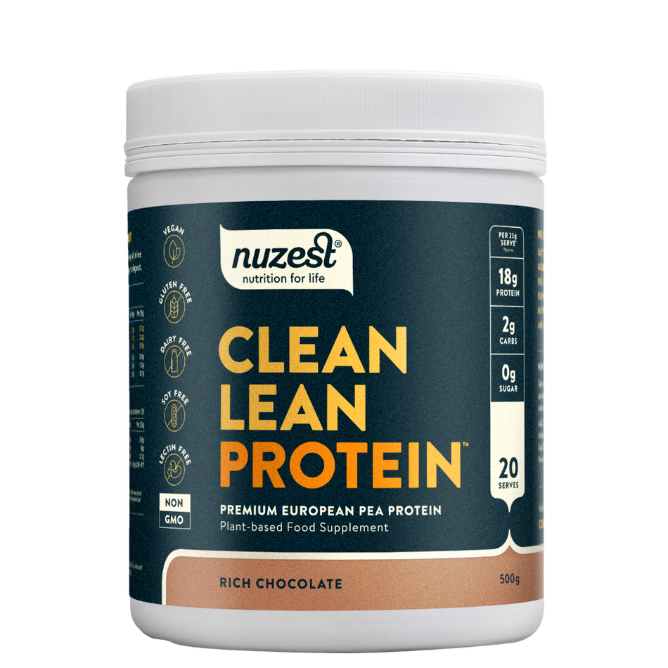 Nuzest Clean Lean Protein Rich Chocolate - 500g- Lillys Pharmacy and Health Store