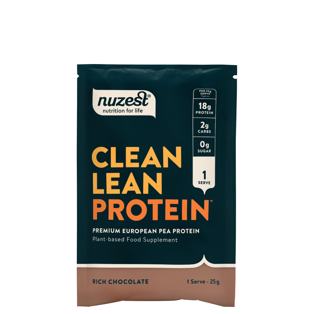 Nuzest Clean Lean Protein Rich Chocolate Sachets 10x25g- Lillys Pharmacy and Health Store