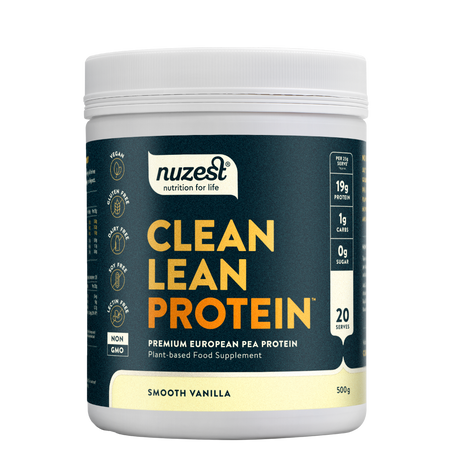 Nuzest Clean Lean Protein Smooth Vanilla - 500g- Lillys Pharmacy and Health Store