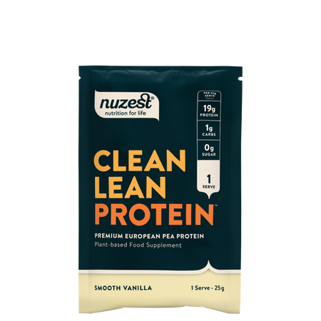 Nuzest Clean Lean Protein Smooth Vanilla Sachets 10x25g- Lillys Pharmacy and Health Store