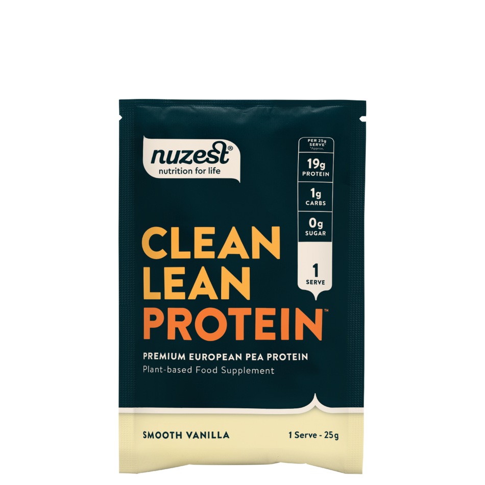 Nuzest Clean Lean Protein Smooth Vanilla Sachets 10x25g- Lillys Pharmacy and Health Store