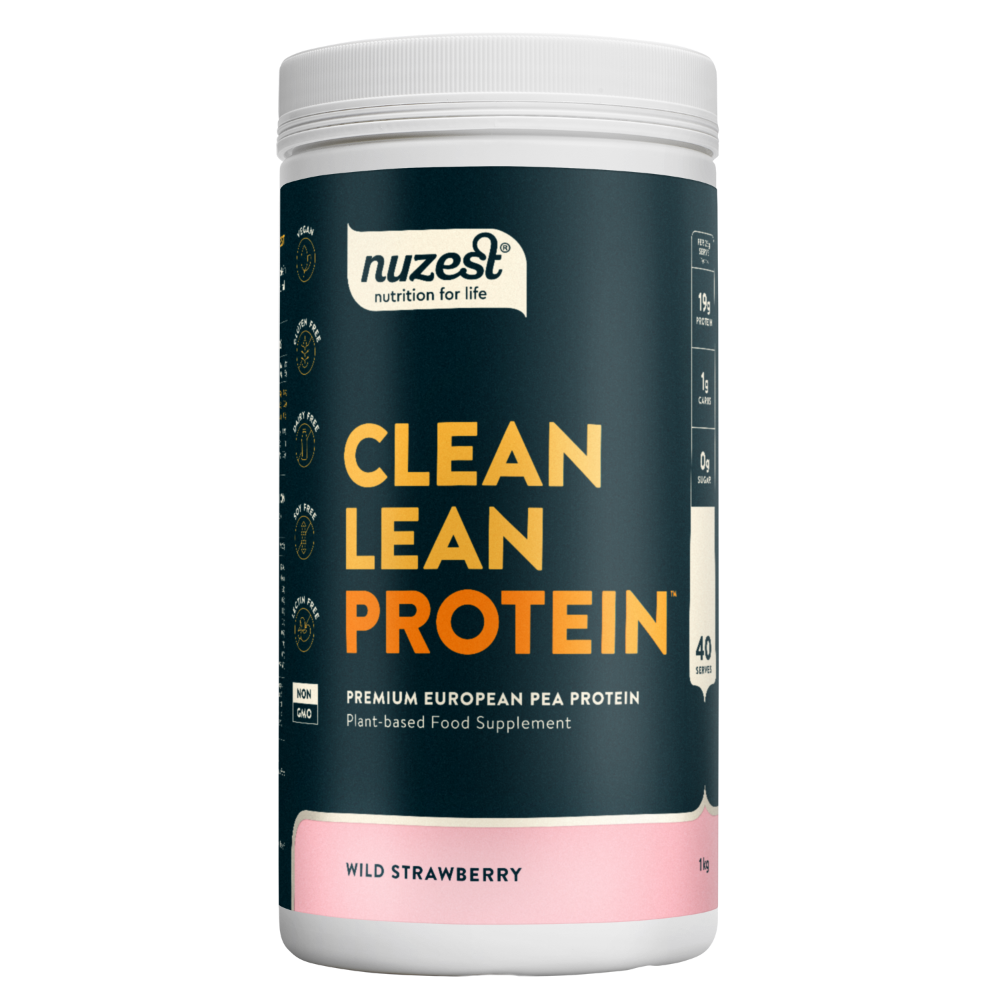 Nuzest Clean Lean Protein Wild Strawberry - 1kg- Lillys Pharmacy and Health Store