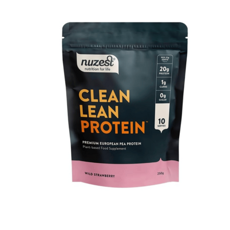 Clean Lean Protein Wild Strawberry CLP 10 Serve 250g- Lillys Pharmacy and Health Store