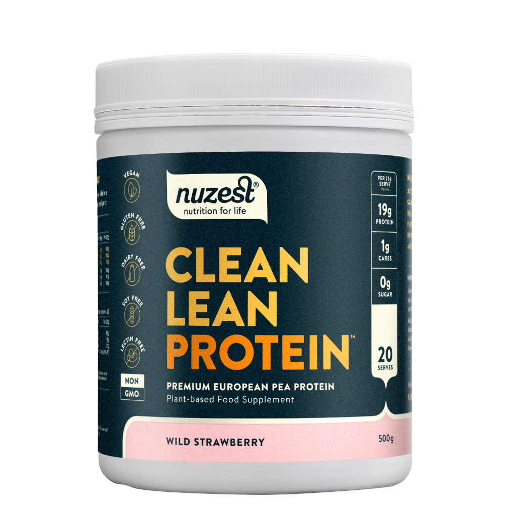 Nuzest Clean Lean Protein Wild Strawberry - 500g- Lillys Pharmacy and Health Store